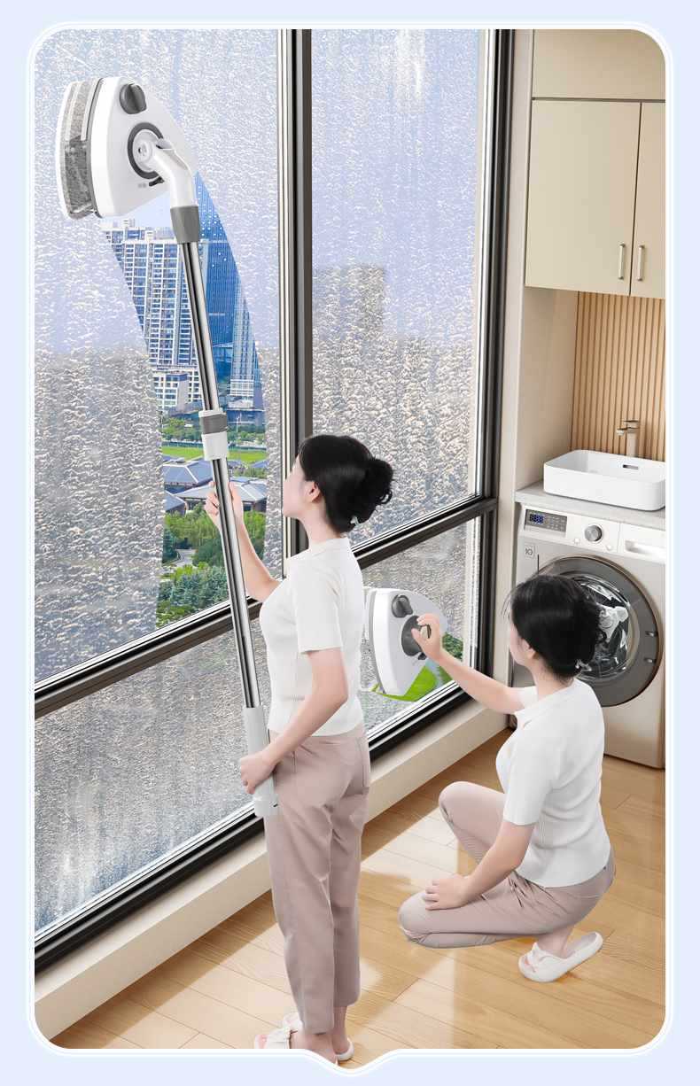 清洁家用擦洗工具家政高层双面擦玻璃保洁玻璃刮窗外其他塑料汽车详情7