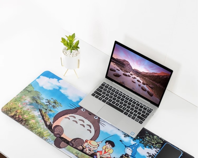 Guangfengyuan Large Mouse pad with office shortcut keys, large and long gaming and e-sports desk mat, National trend creative thickened version pic 1