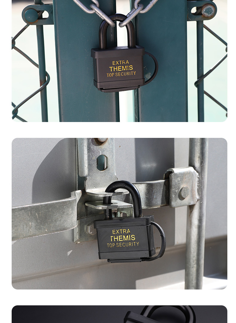 厂家现货挂锁批发四方套壳锁具防水锁挂锁防锈详情9