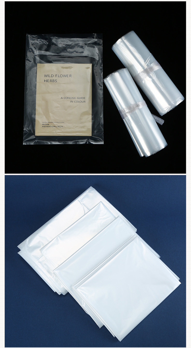 厂家PE高压平口袋加厚透明收纳袋防尘衣物包装塑料薄膜批发塑料购物袋详情14