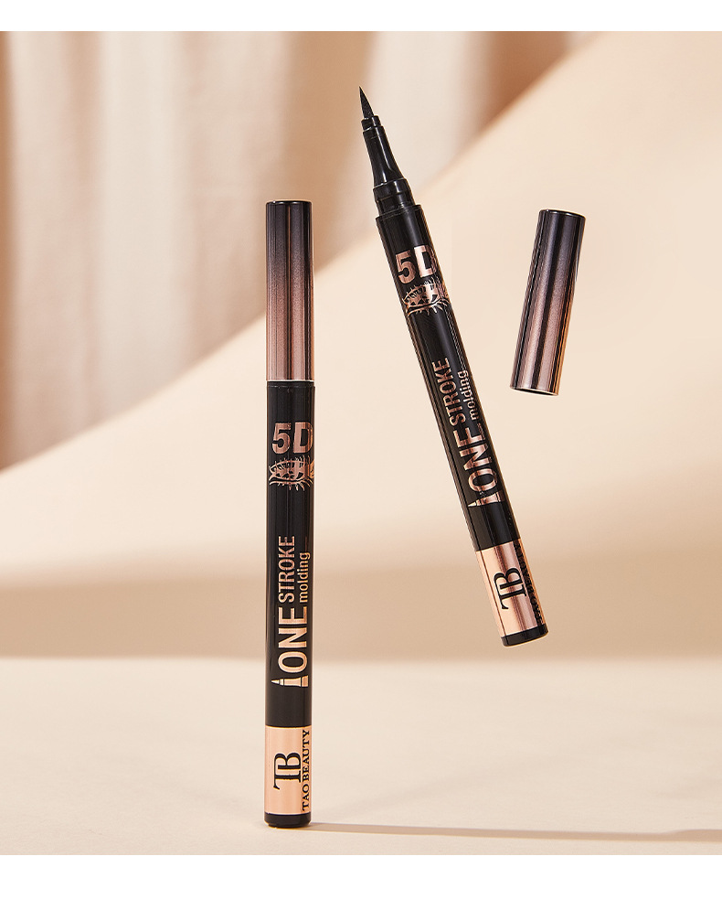【 Cross-border Exclusive Supply 】 Wholesale of Tao Beauty 5D Eyeliner Pen Quick-drying Waterproof and Sweat-proof Ultra-Fine Eye Drop Pen pic 14