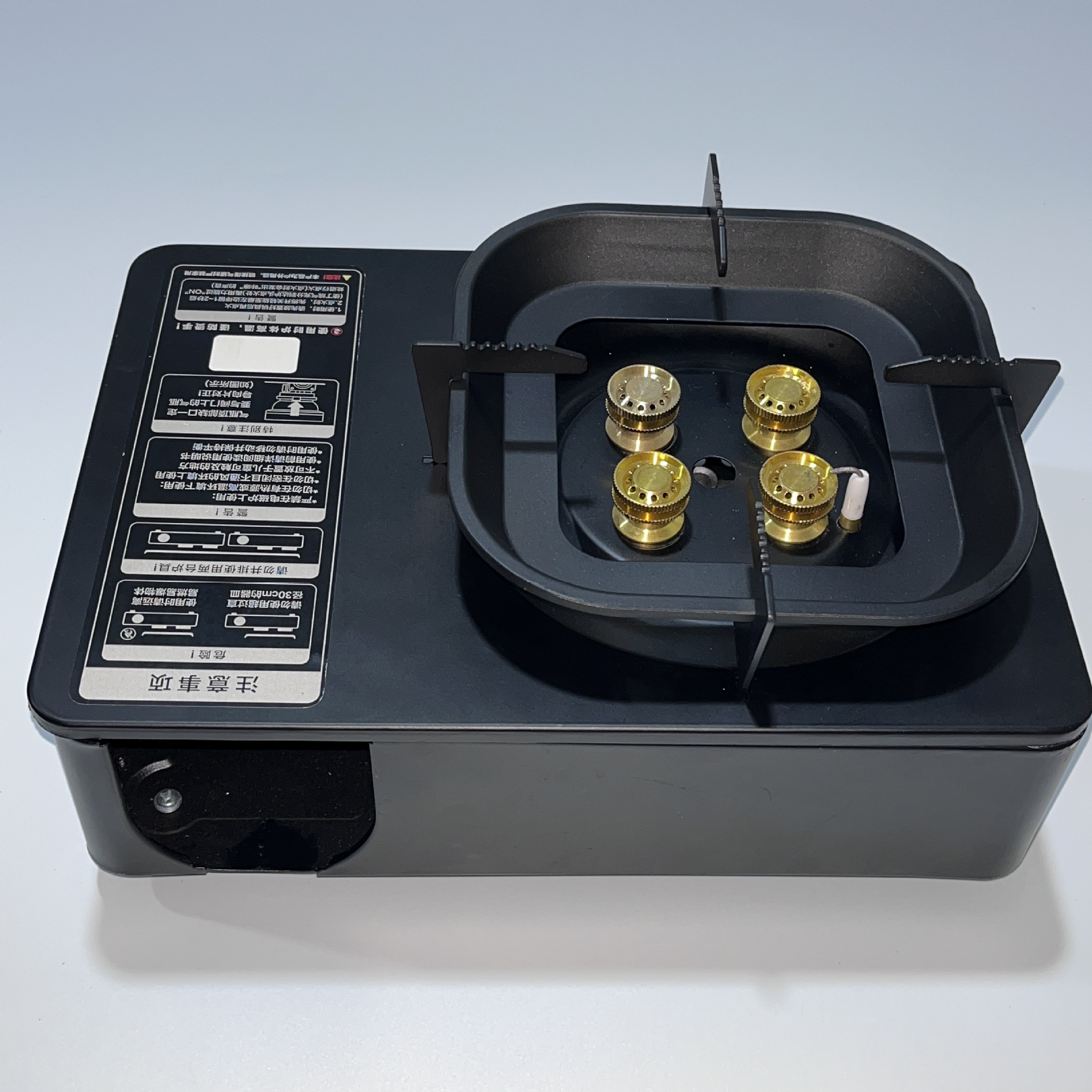 定制户外卡式炉四头便携式卡斯火锅野外烧烤炉具煤气燃气灶瓦斯炉详情7