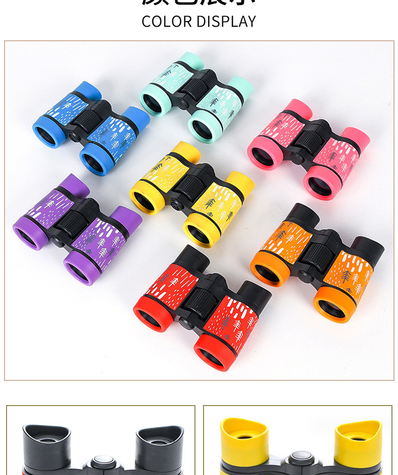 Wholesale binoculars4X30 color mixed binoculars, toy binoculars and gift binoculars from the manufacturer pic 21