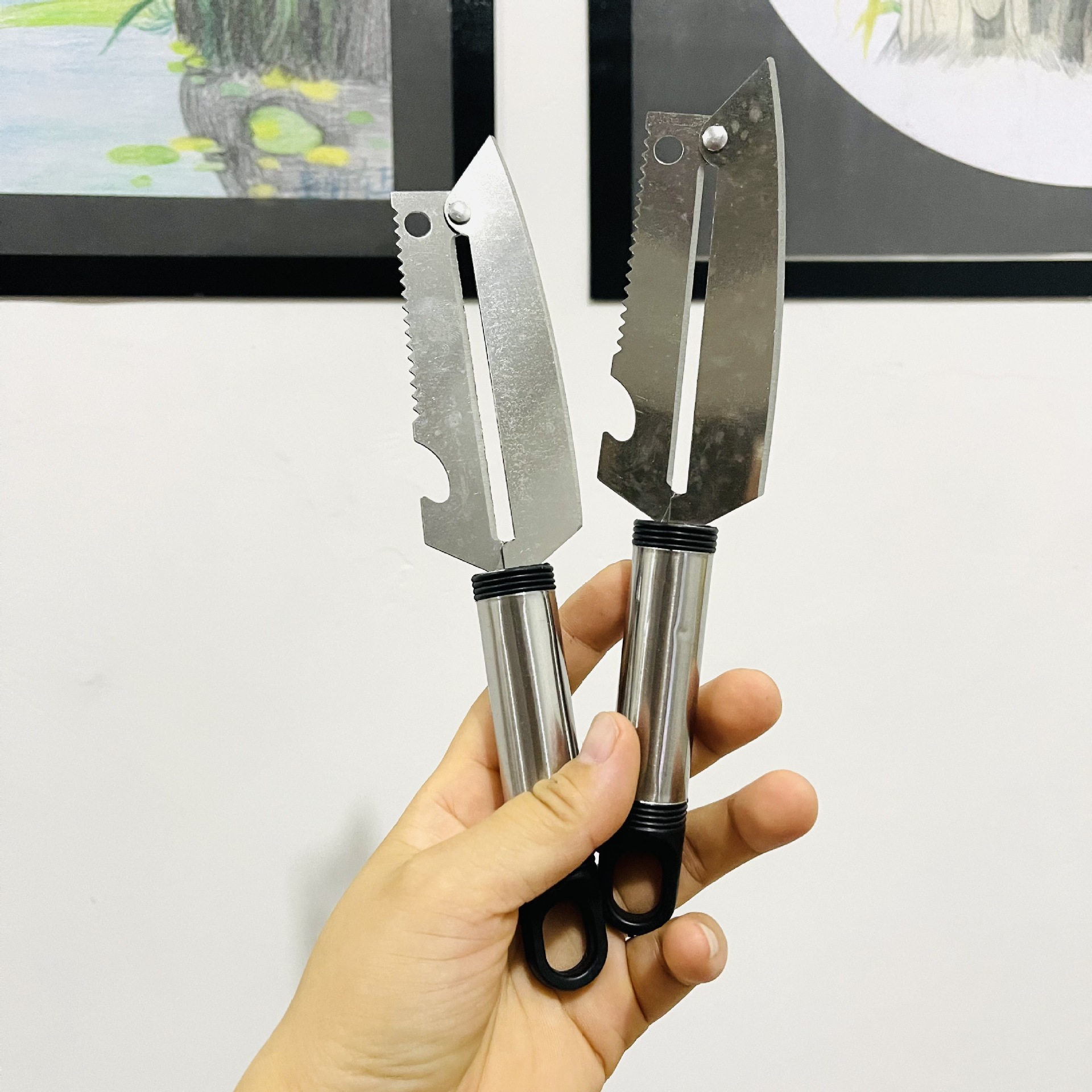 【 Zone 2-10 】4 Peelers 10/ pack 1200/ box Peelers, pineapple peelers, multi-functional peelers, peeling knives 2 yuan source 1 yuan wholesale pic 3