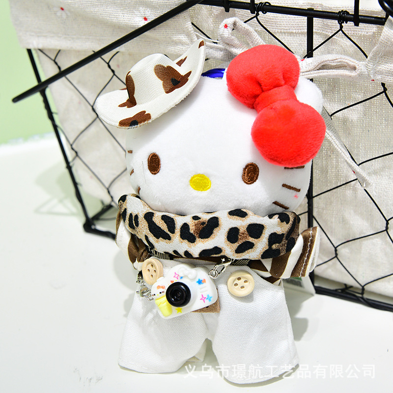 凯蒂猫小挂件可爱hellokitty毛绒公仔玩偶包包挂饰Kitty创意潮品详情11