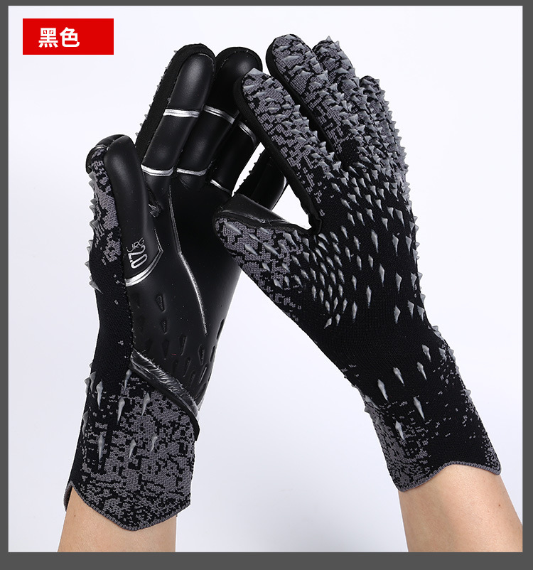 新款猎鹰足球专业成人儿童乳胶护指耐磨加厚守门员手套门将手套详情10