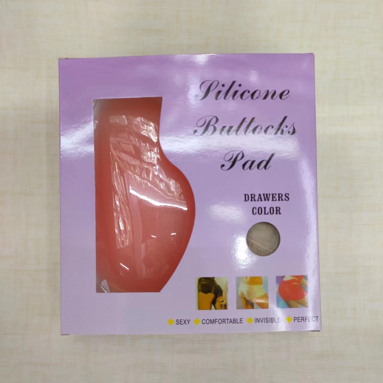 硅胶臀垫配美臀内裤200克硅胶垫跨境提臀丰臀假屁股性感美体翘臀详情2