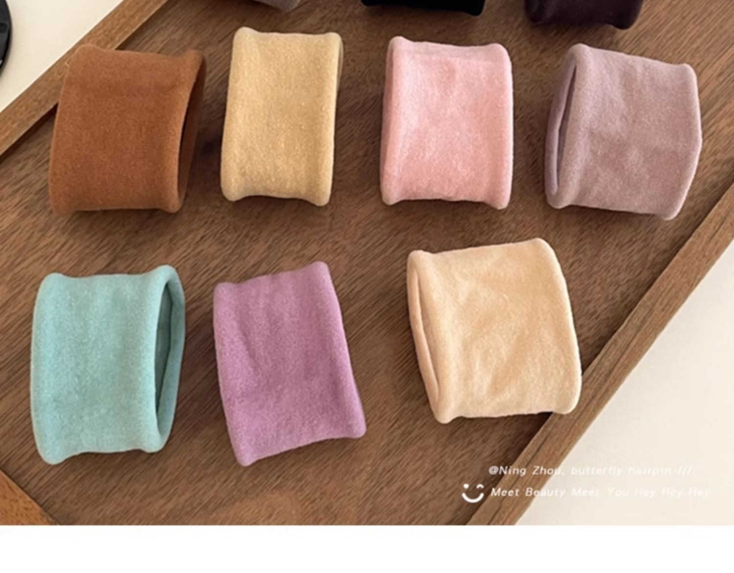 肌肤感面膜发圈无接缝发绳女2025新款头绳女高弹力扎头发超宽皮筋详情41