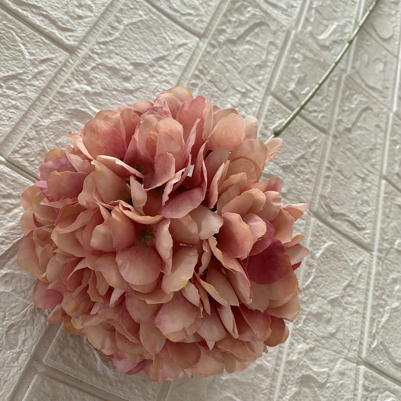 棒棒糖绣球家居摆设仿真插花结婚礼堂装饰假花婚庆花排新娘手捧花详情18