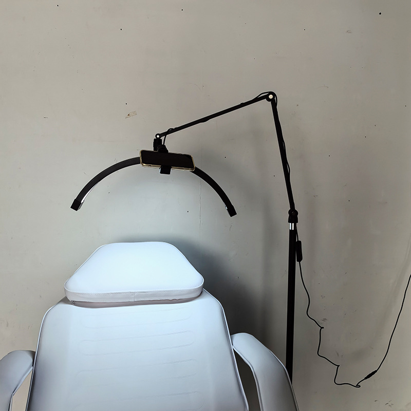 长臂美甲灯 美容院冷光纹绣灯桌面补光纹眉u型弧形 美容立式灯详情5