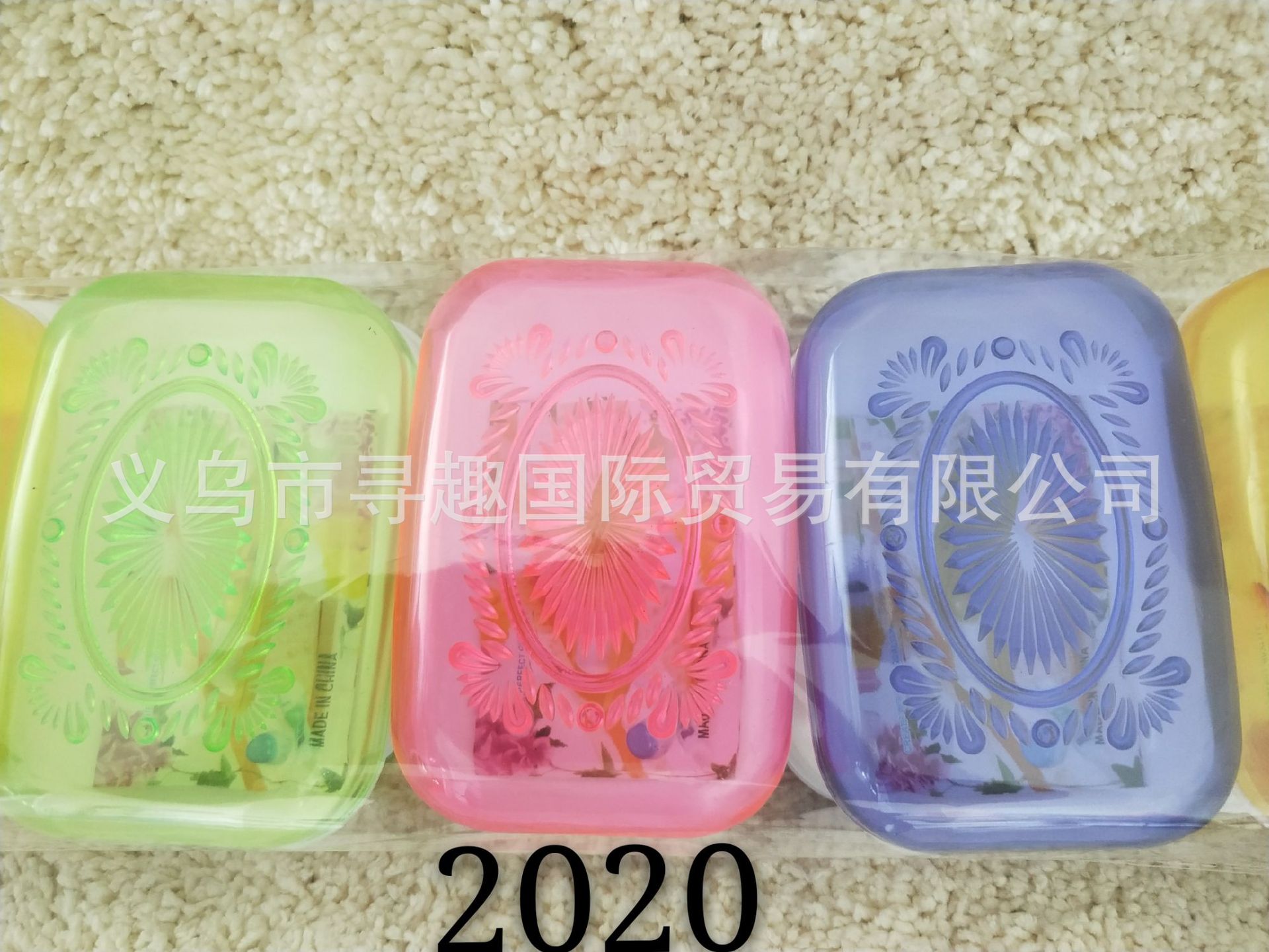 A variety of cross-border foreign trade soap storage boxes are available for selection. Cartoon wall-mounted soap boxes without punching holes are available for wholesale pic 7