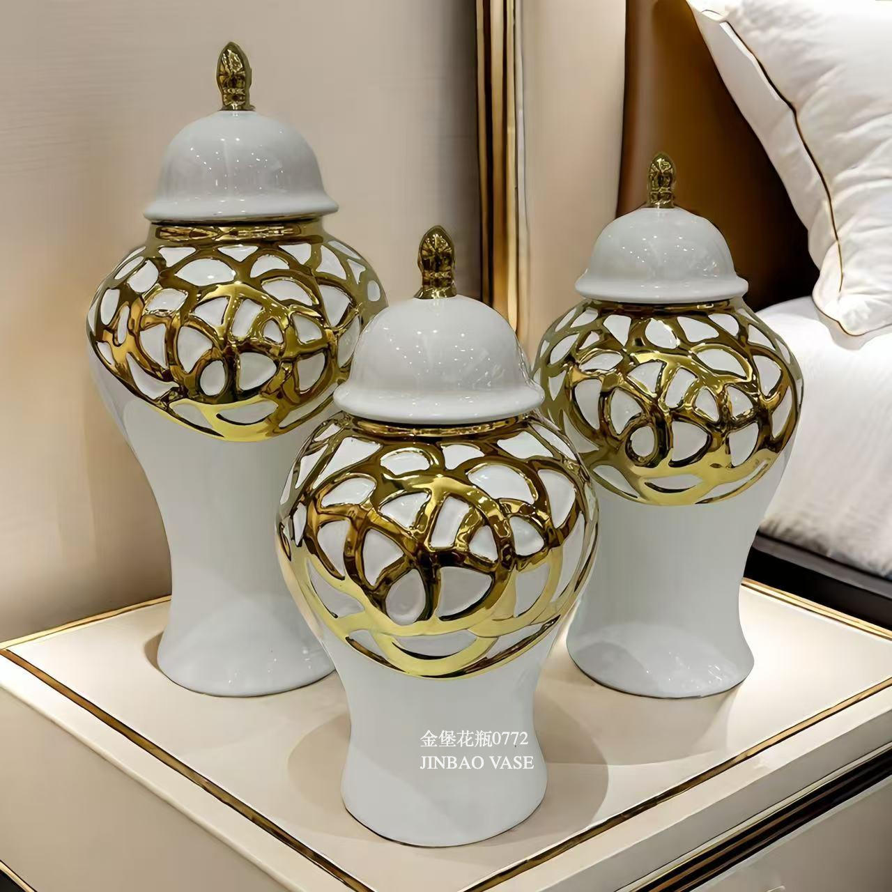 Nordic creative ceramic vases, rotating aesthetic ornaments, high-end living room entrance hall tabletop, dining table, dried flower decorations pic 41