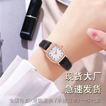 厂家现货手表学生女批发跨境数字日历石英表皮带女士手表女高级感详情13