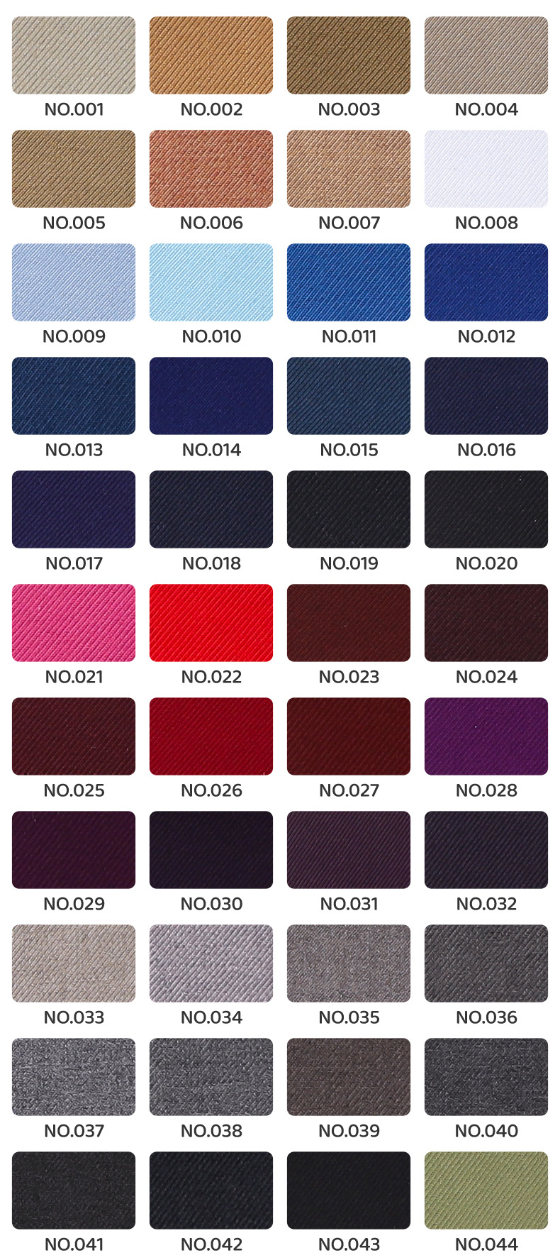 现货批发310色TR西装制服布料jk裙面料春秋无弹哔叽斜纹面料详情14