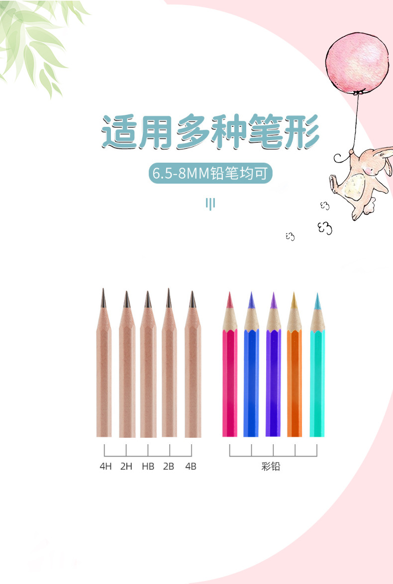 跨境厂家定制儿童文具卷笔刀迷你鼠标造型转笔刀削铅笔创意卷笔器详情2