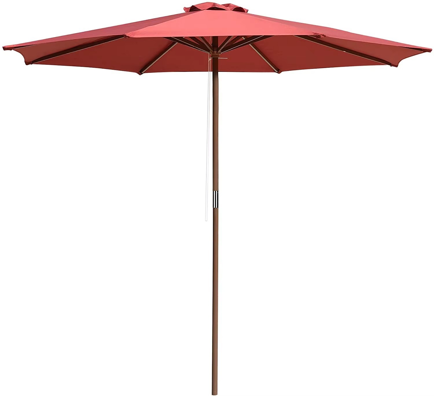 跨境户外海边沙滩伞遮阳庭院别墅露台伞室外太阳伞大号木杆中柱伞详情14