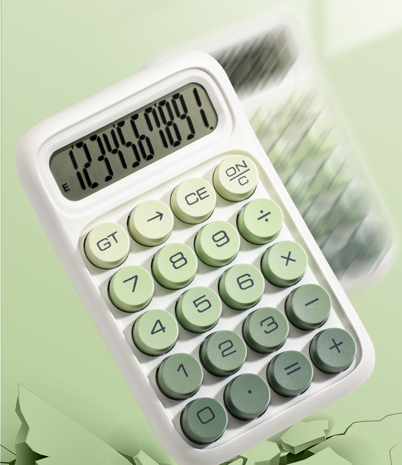 A best-selling product with a high level of appearance and gradient, a multi-functional calculator specifically designed for student exams and office use, featuring a flexible keyboard and mechanical keys pic 11