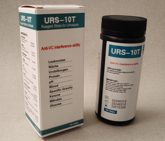 跨界专供尿液分析检测试纸十合一URS-10尿检试纸尿液分析试剂条详情8