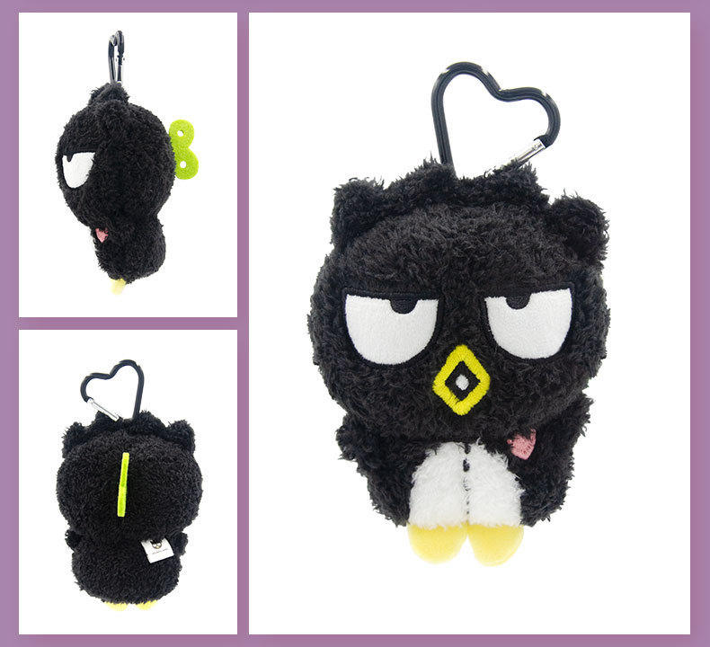 Genuine Sanrio Kuromi plush toy, Melody doll, Cinnamon Dog doll, keychain, pendant, bag pic 9