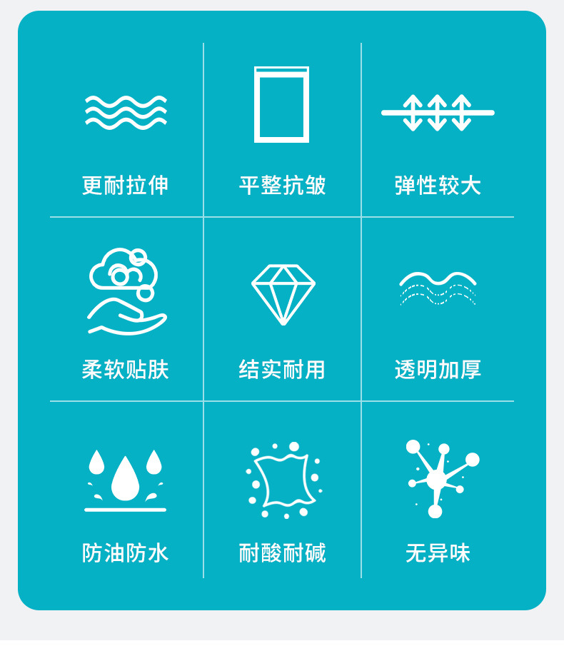 厂家直供批发 厨房洗碗小龙虾手套加厚TPE手套 食品用一次性手套详情4
