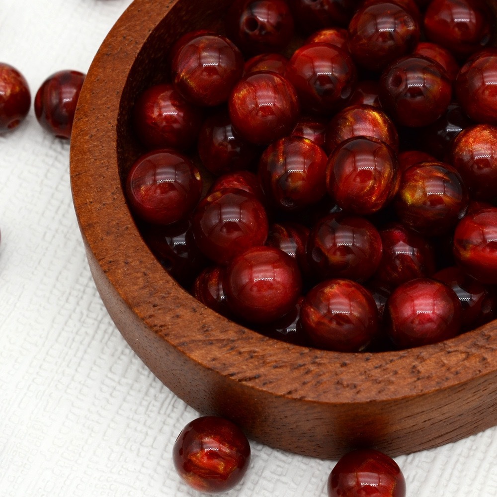 Dreamy starry sky flowing light resin beads, resin beads diy handcrafted ancient-style bracelet and string accessory materials pic 10