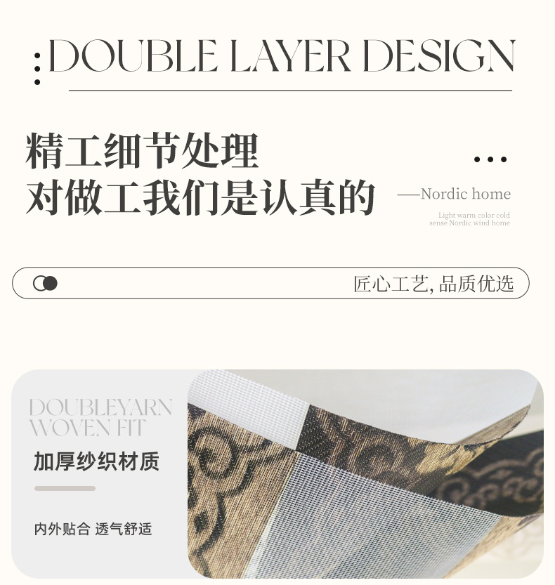 新款欧式提花柔纱帘卷帘百叶窗帘客厅书房卫生间遮光升降窗帘详情6