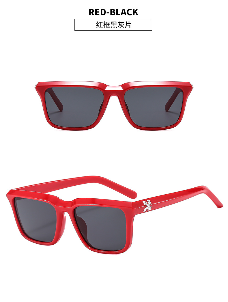 ins慵懒风格遮阳防晒太阳眼镜男 墨镜女高级感glasses太阳镜批发详情12