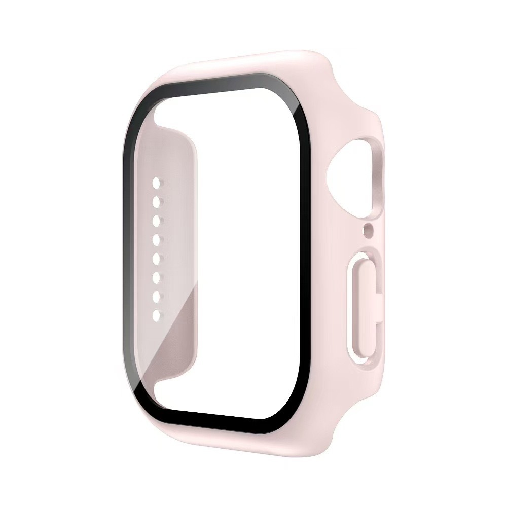 苹果手表保护壳适用iwatch s10手表壳防摔PC喷油钢化膜s9壳膜一体详情34