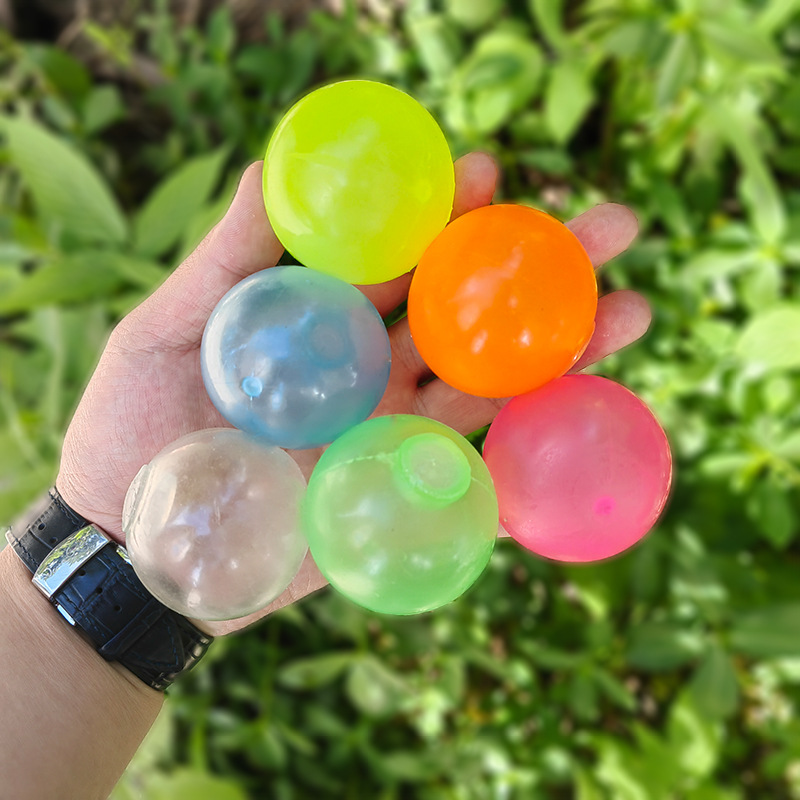 抖音夜光吸顶球粘靶球粘墙减压发泄球tpr互动儿童飞镖粘粘球玩具详情6