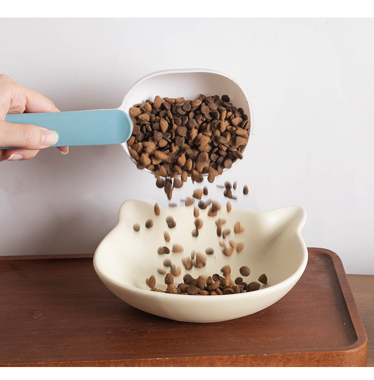 Cross-border cat bowls, ceramic can plates, saucers, cat food bowls, rice bowls, anti-knock cat water bowls, dog bowls, new food bowls pic 9