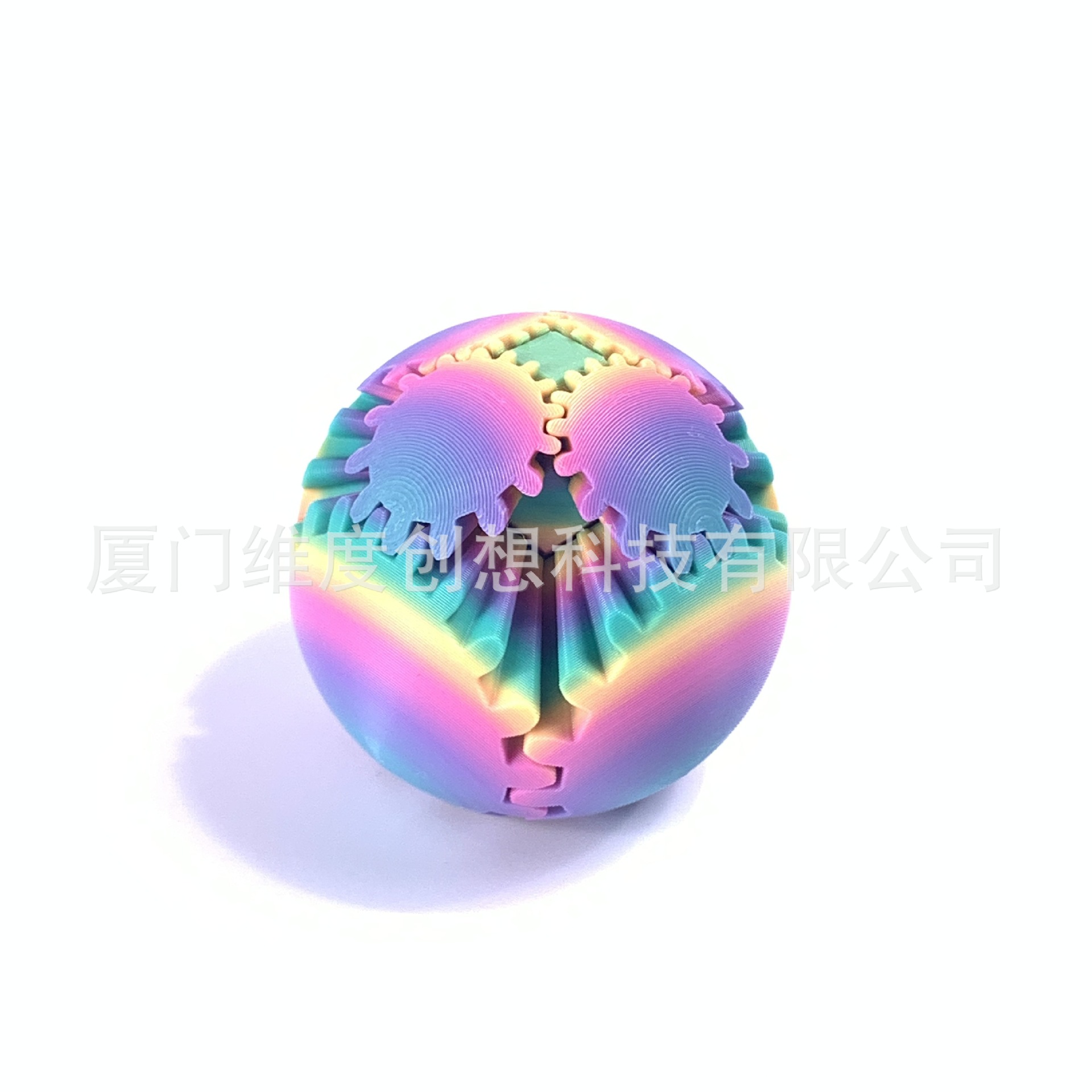 Explosivo creativo engranaje bola giratoria 3d impresión juguete Gear Ball Spin Ball puzzle modelo juguete pic 16