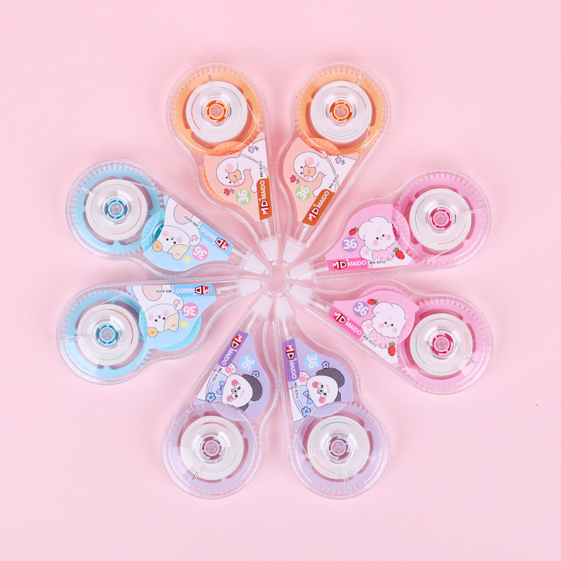 炜搏修正带中小学生修改带大容量涂改带可爱改正带创意卡通文具详情4