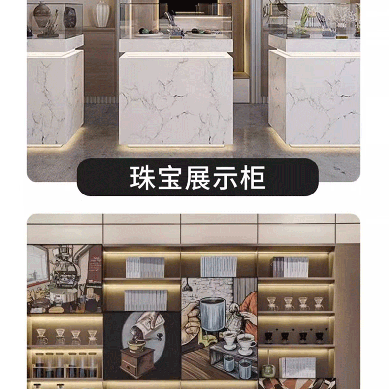 220v硬灯条高压免驱动超亮超市货架层板酒柜展示柜灯带led长灯条详情12