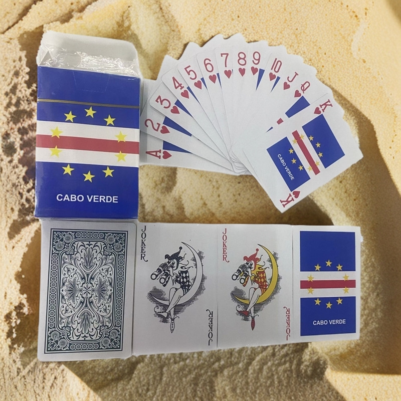南非国旗纸质扑克牌 弗得角休闲娱乐卡牌 波多黎各桌游牌 扑克牌娱乐游戏卡牌详情7