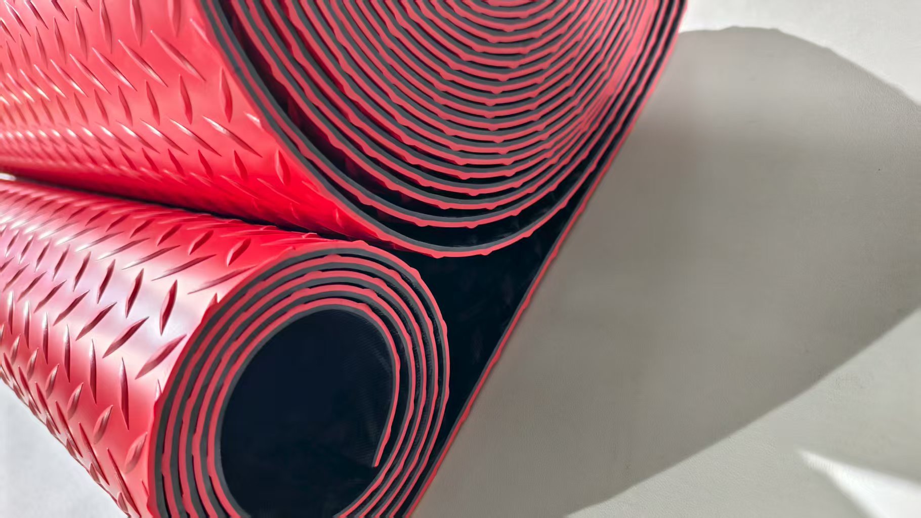 批发5mm加厚特厚PVC地垫牛筋防水防滑仓库工厂阻燃绝缘橡胶垫地胶详情8