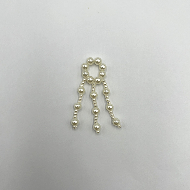 Hand-woven pearl pendants, ancient-style embroidered shoes, tassel accessories, DIY earrings, necklaces, hair ornaments, decorative materials pic 4