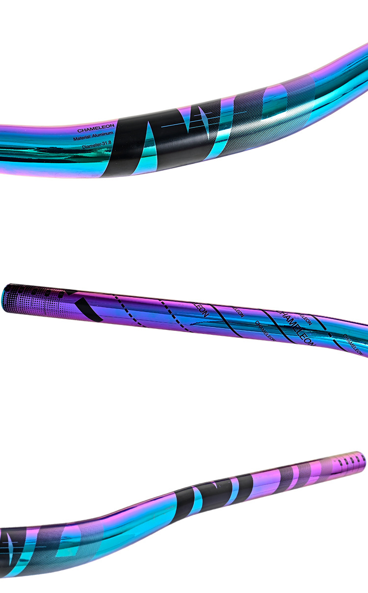 NANLIO mountain bike handlebars, aluminum alloy handlebars, horizontal CNC large Yan color 31.8x780MM accessories pic 11
