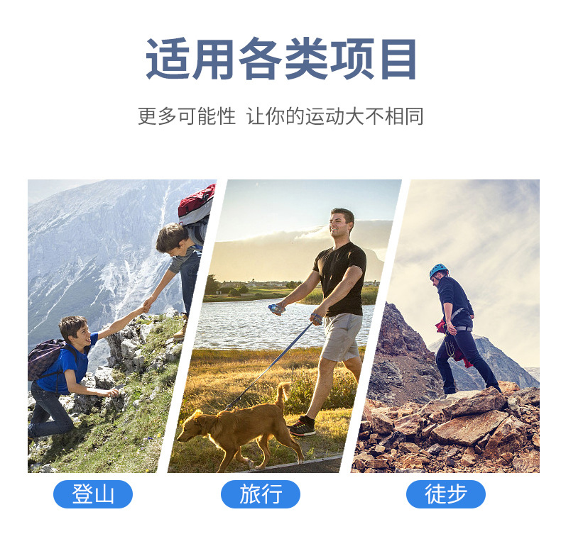 Cross-border sports hiking bag, waterproof, lightweight outdoor backpack, off-road travel hiking backpack, breathable and wear-resistant backpack pic 3
