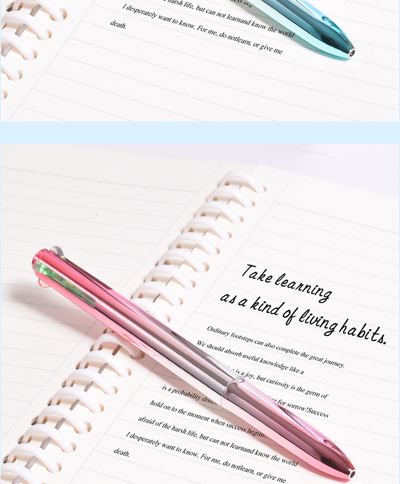 Weiya Hui Metallic Texture Gel Pen 23218 Four-in-one Gel Pen ST Multi-color Gel Pen wholesale pic 12