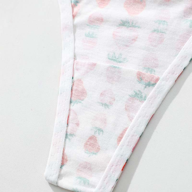 YANNI2024 Summer New Style cute and sexy thong pants for women, European and American light, low-waisted, seamless, breathable bikini thong pants for women, cross-border export factory wholesale pic 12