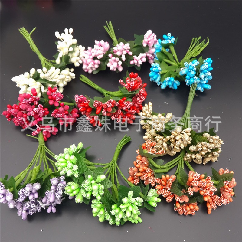 A complete package of 144 artificial flower bouquets and garlands with leaves for the Xitang box accessories pic 2