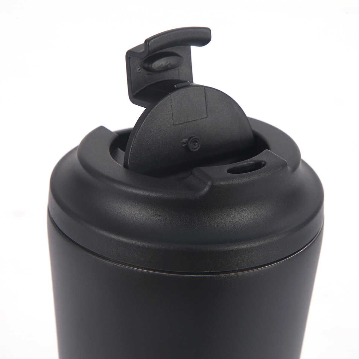 Cross-border 12oz milk cup with scale, 304 stainless steel double-layer vacuum insulated cup, portable mini coffee cup pic 13