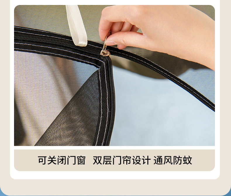 免搭建速开天幕帐篷二合一户外露营充气帐篷详情13