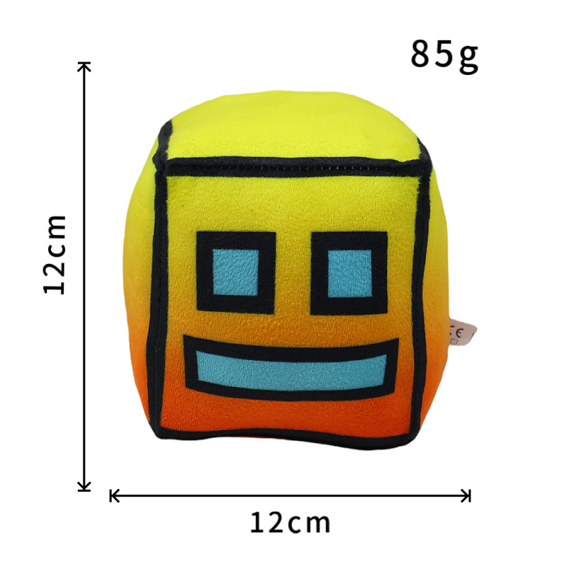 New cross-border geometry dash plush geometry Dash game plush toy doll pillow pic 9