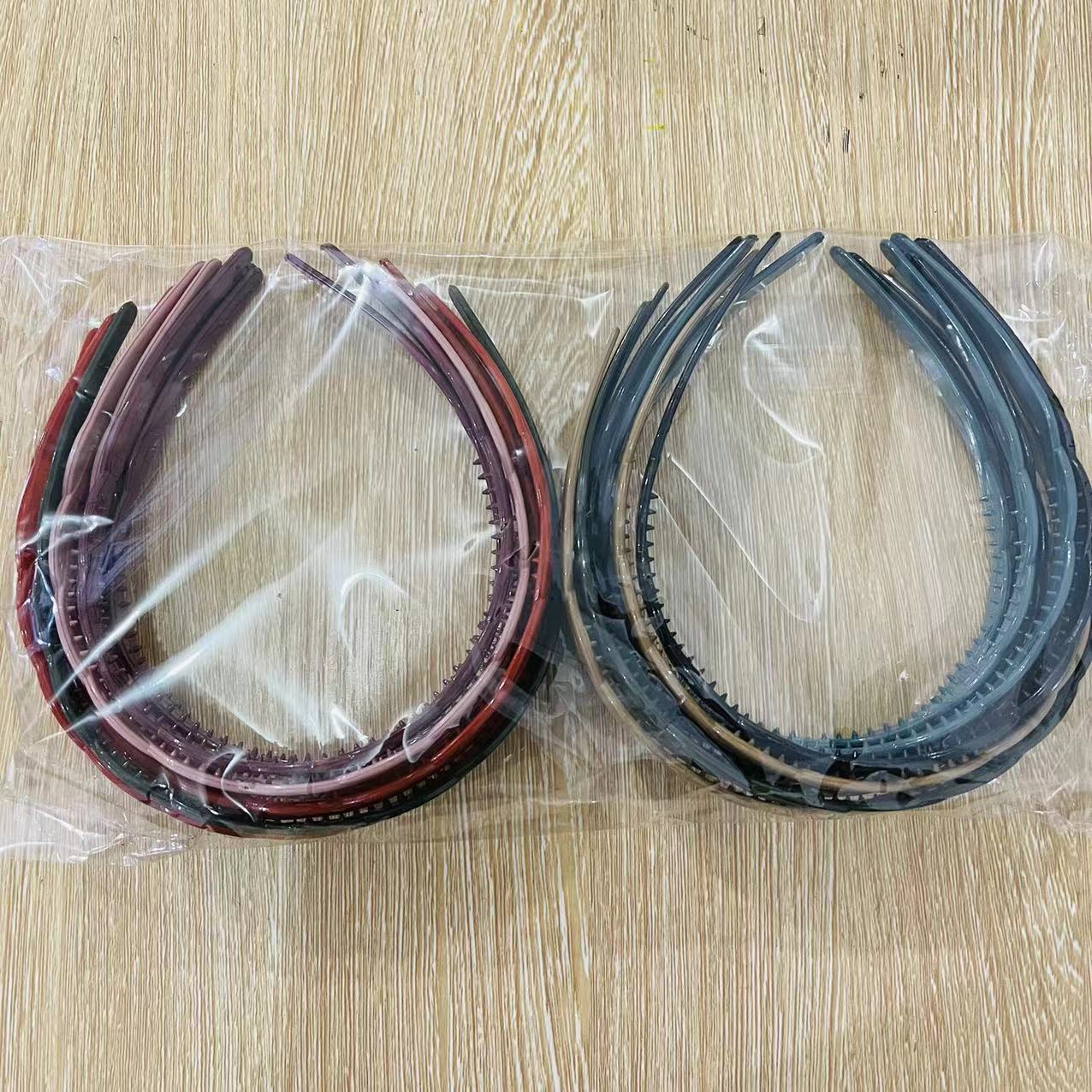 【 Zone 1-5 】 Double braid headband 20/ pack Double braid headband Sweet and elegant, thin headband for going out, hair clip with a girlish heart, Korean headwear, one or two yuan supply pic 5