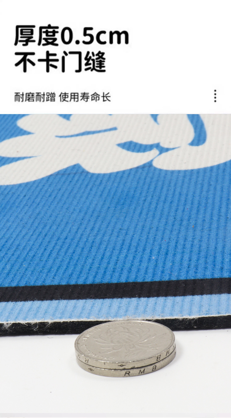 卡通欢迎回家地垫家用进门浴室门口垫子防滑吸水耐磨玄关脚垫详情9