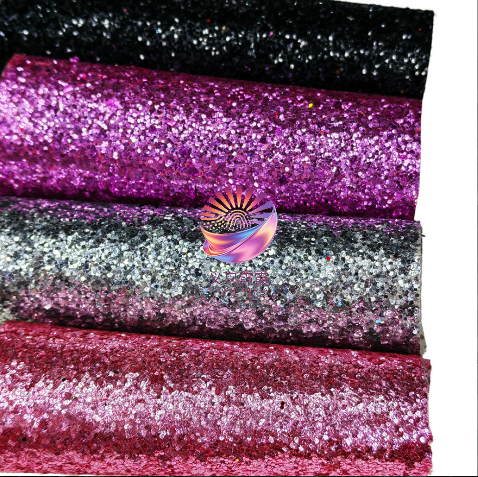 金葱PU格利特大葱片闪粉撒粉皮革布料纺织墙布大小亮片珠光地毯详情10