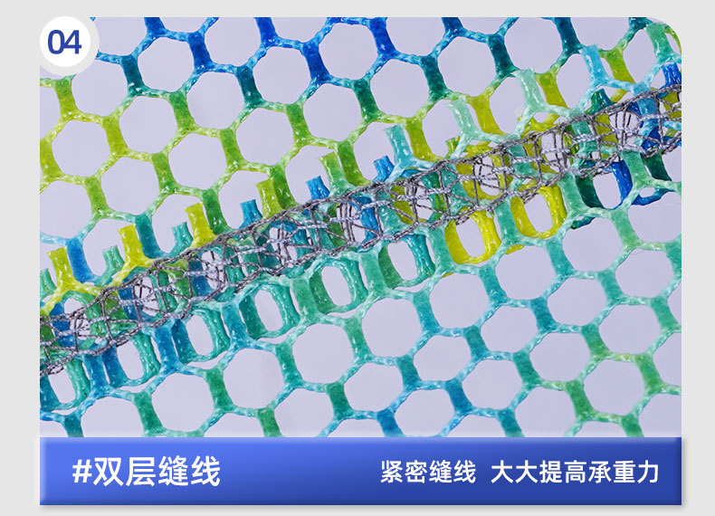 铝合金抄网头大物加深加厚涂胶防挂钩渔网兜垂钓用品运动户外渔线详情7