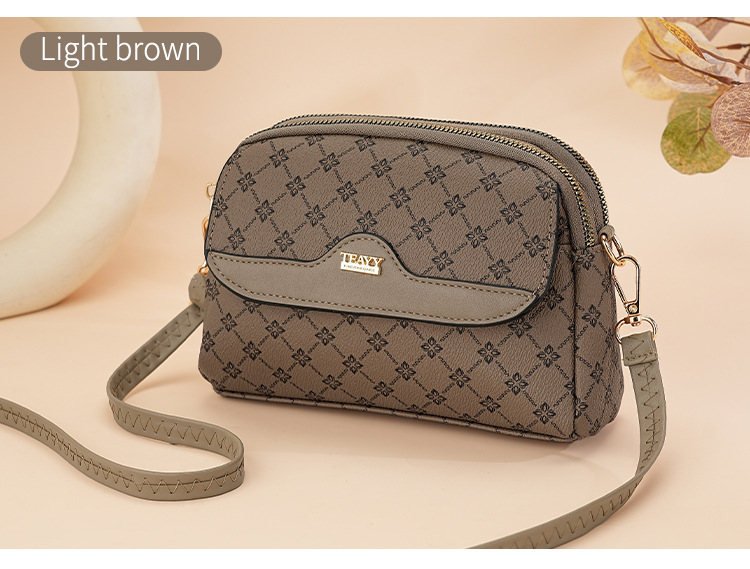 包包女高级感2024跨境外贸斜挎包大容量新款老花时尚气质百搭小包详情14