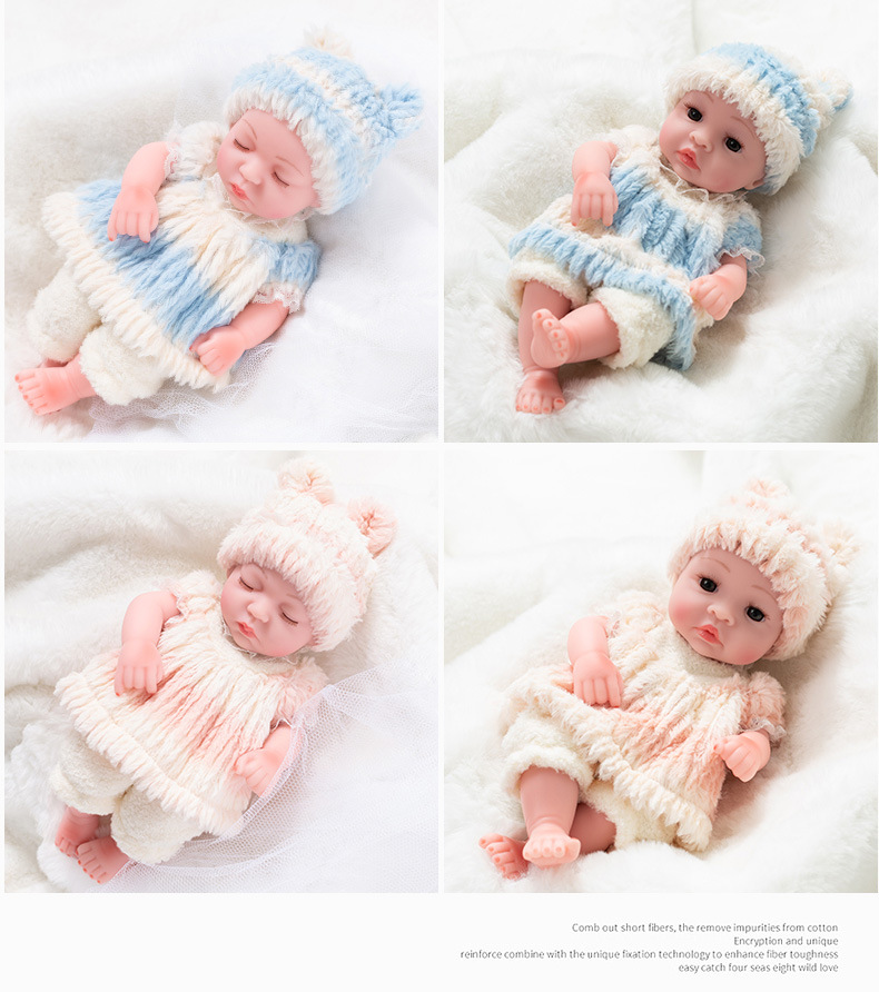 Vinyl dolls, playhouse toys, 30cm reborn dolls, simulated baby dolls, fashionable dress-up dolls wholesale pic 18